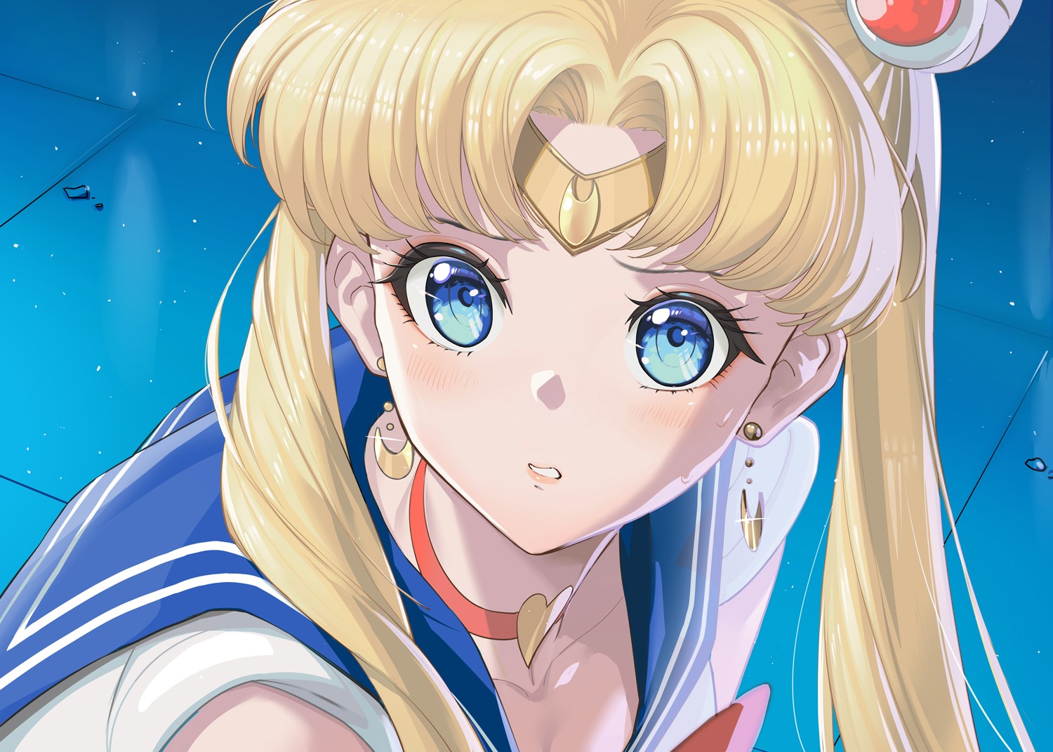 mango_cat sailor_moon seifuku tsukino_usagi