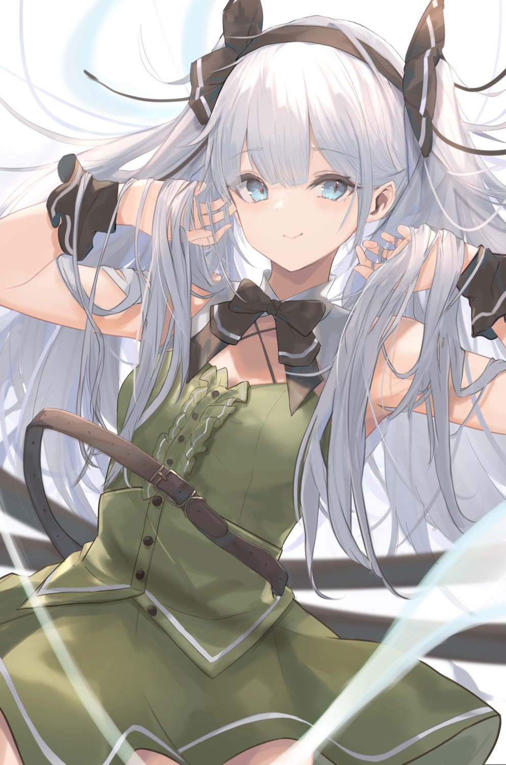 konpaku_youmu kurowa_(curowa) myon skirt_lift sword touhou