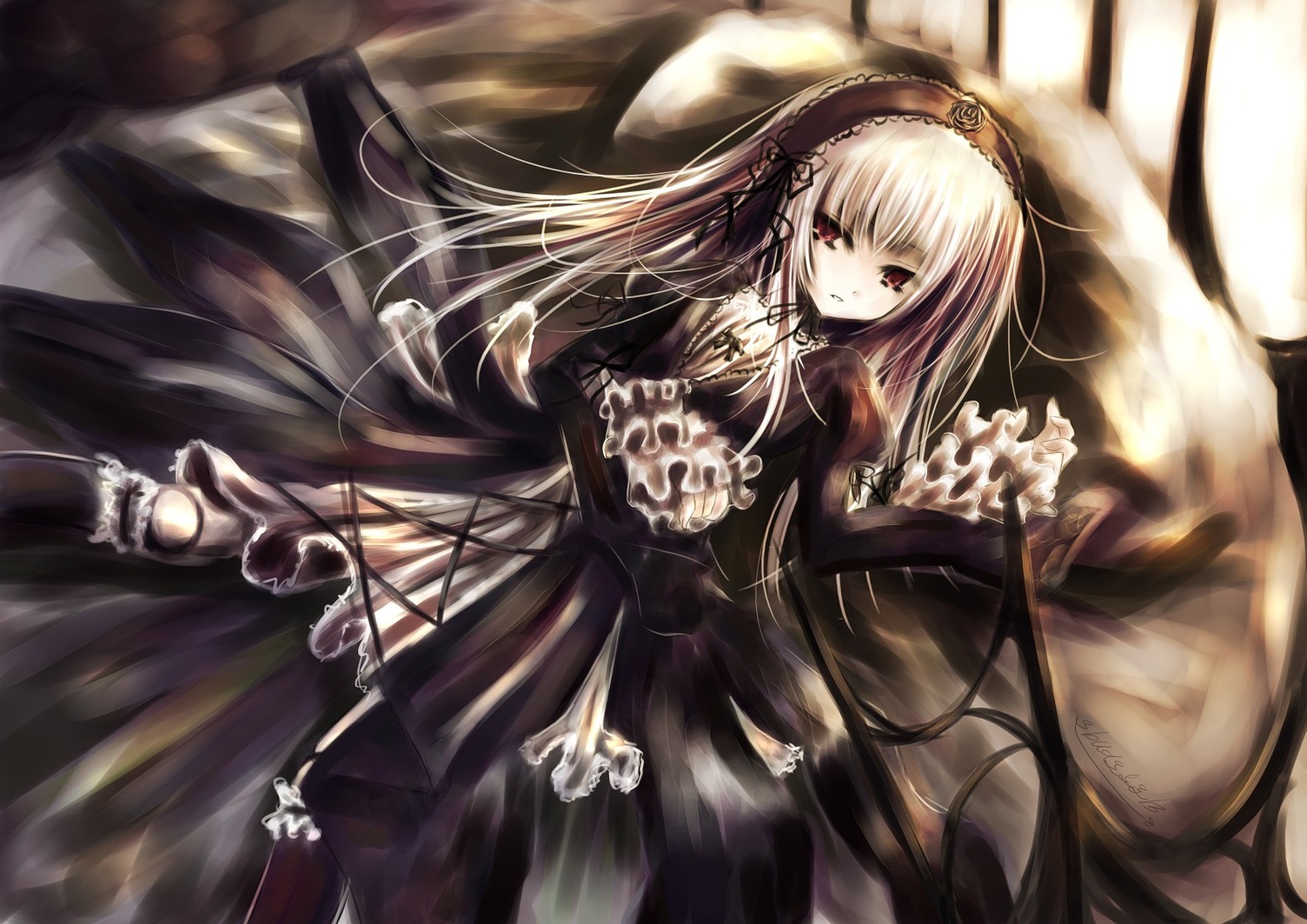 abudala lolita_fashion rozen_maiden suigintou