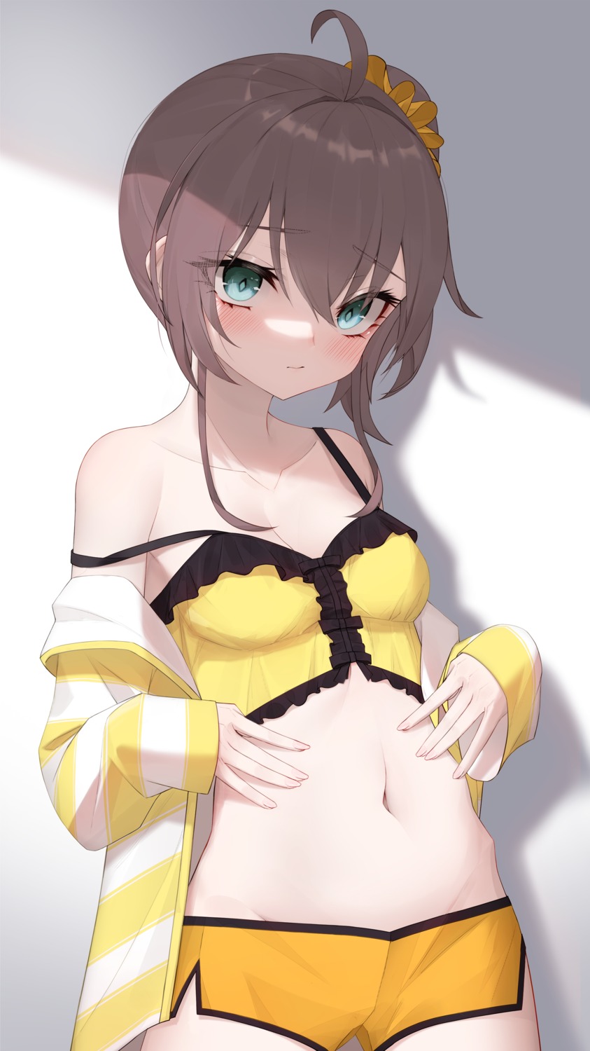 cleavage hololive lingerie natsuiro_matsuri thomas_8000