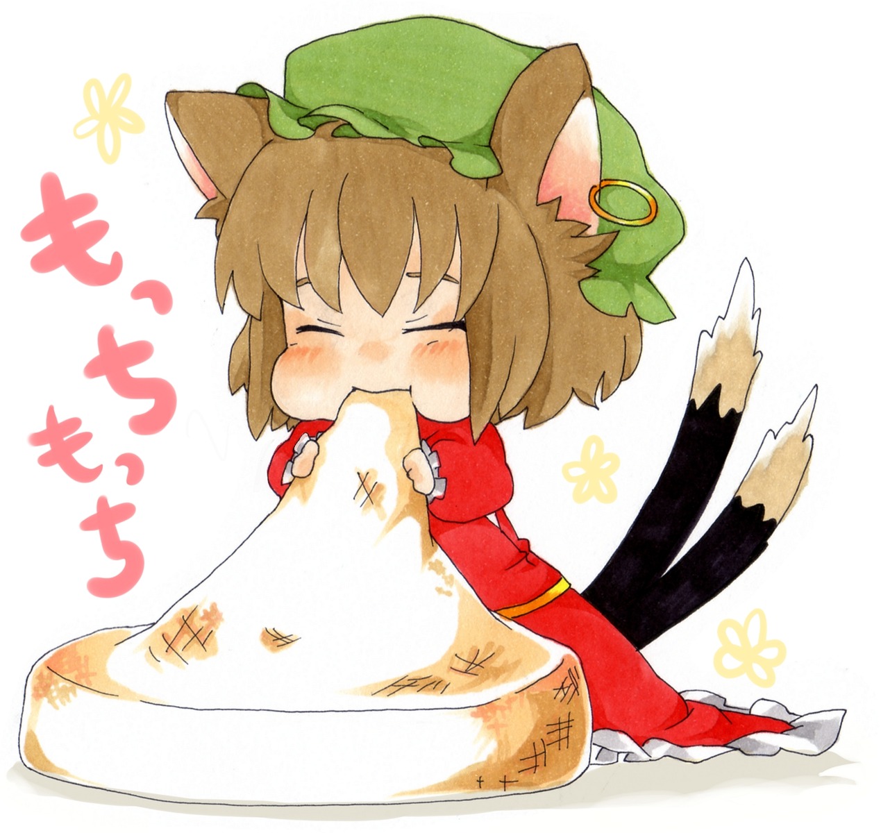 animal_ears chen kochouran tail touhou