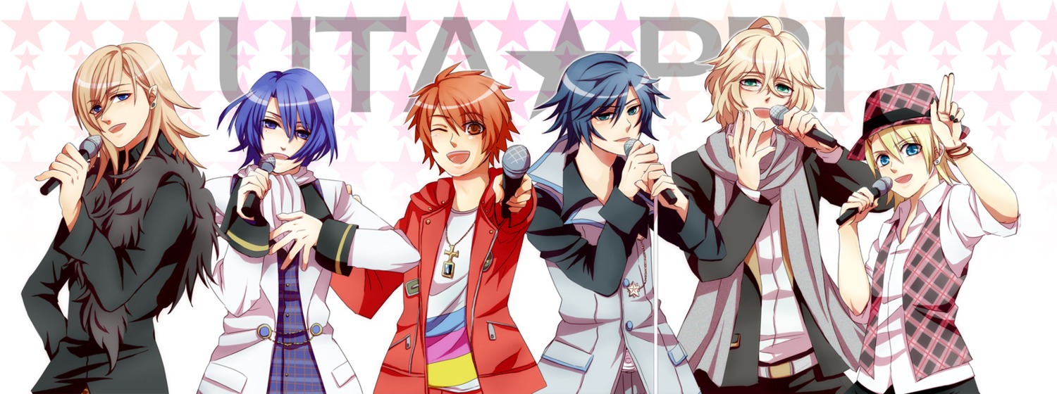 chirugekiai hijirikawa_masato ichinose_tokiya ittoki_otoya jinguuji_ren kurusu_shou male megane shinomiya_natsuki uta_no_prince_sama