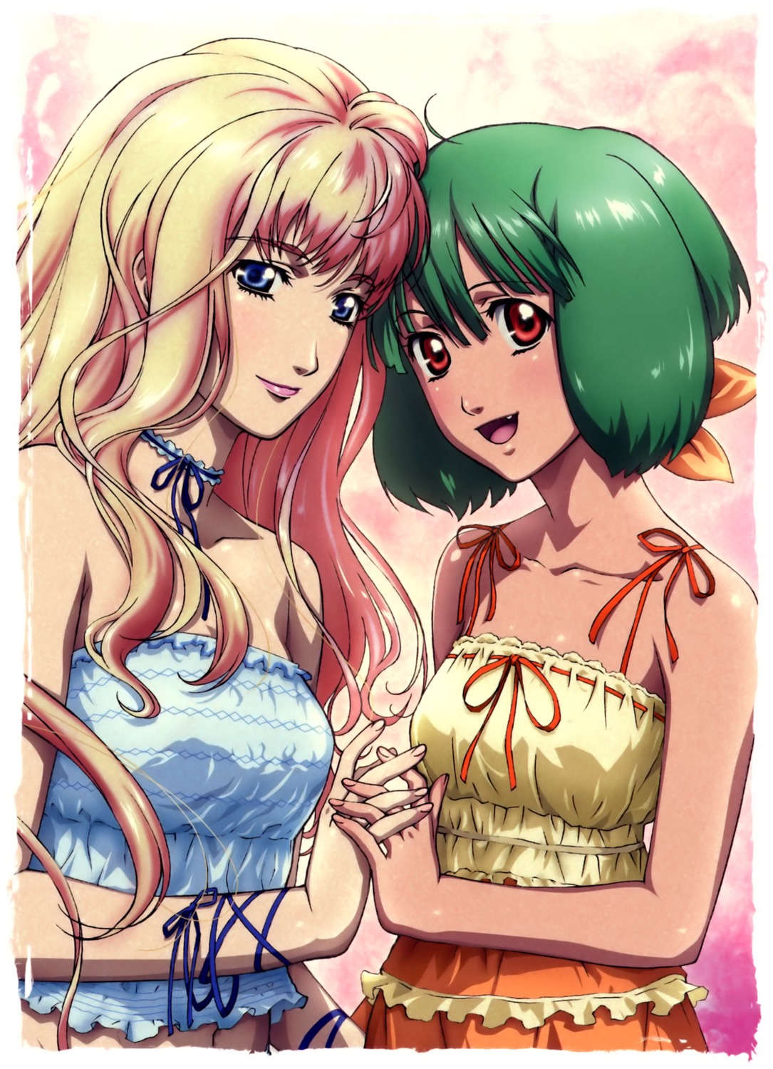 macross macross_frontier marufuji_hirotaka ranka_lee sheryl_nome