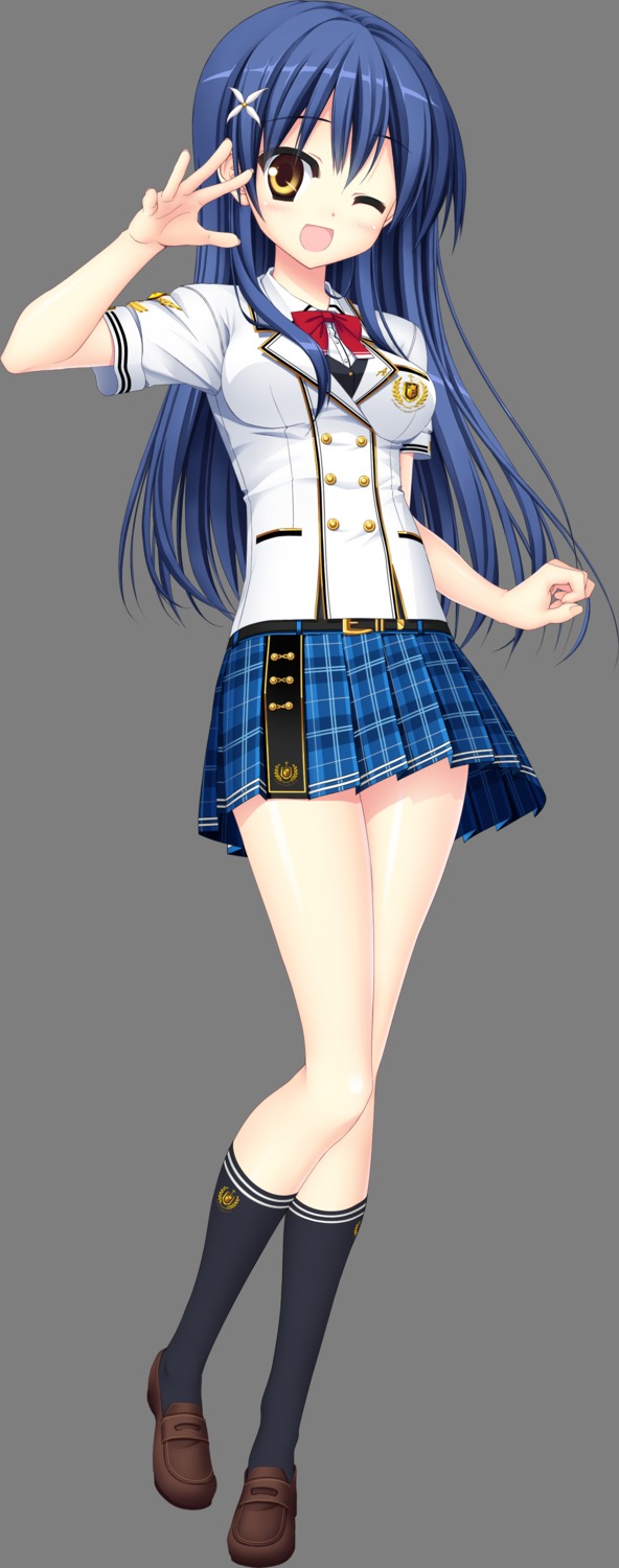 harapeko haruka_kanata izumi_shizuku seifuku sorahane transparent_png