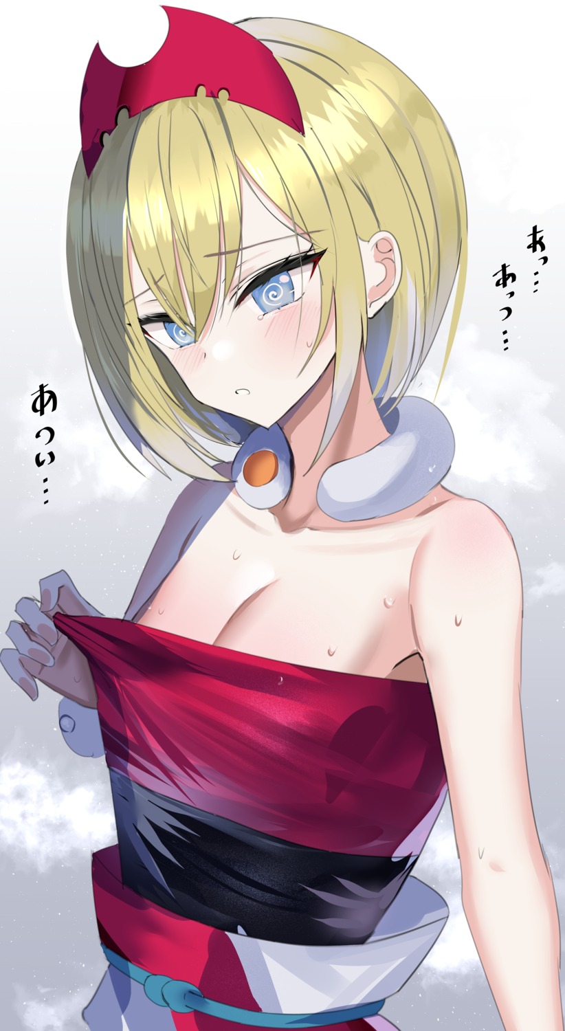 hanasaka_houcha kai_(pokemon) no_bra pokemon pokemon_legends_arceus undressing