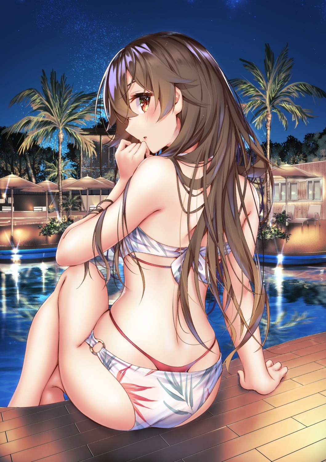 bikini harumachi_hashira sahara386 sex_and_dungeon!! swimsuits