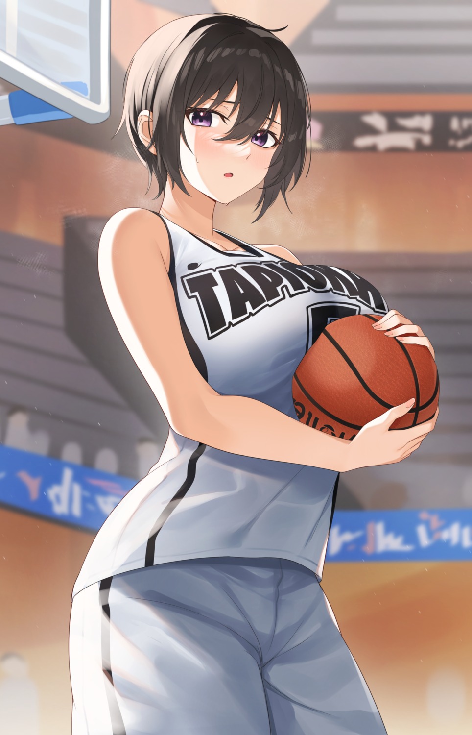 basketball gym_uniform tapioka_(oekakitapioka)
