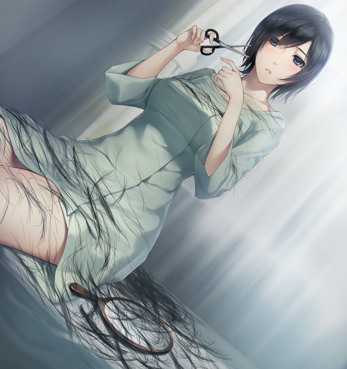 dress game_cg innocent_grey kara_no_shoujo_2 kayahara_yukiko sugina_miki