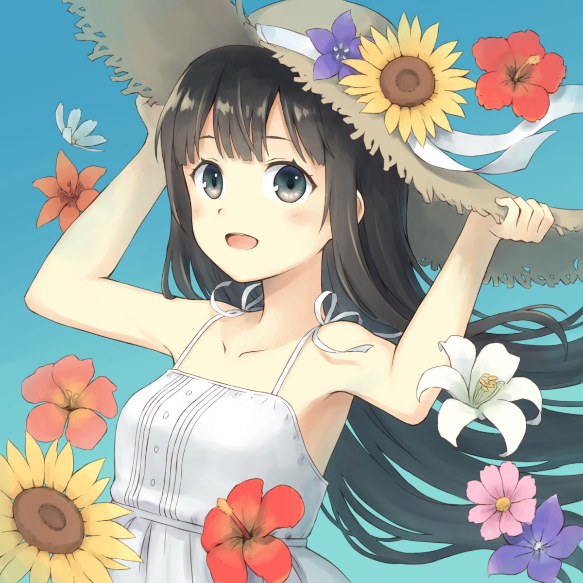 104_(artist) dress summer_dress