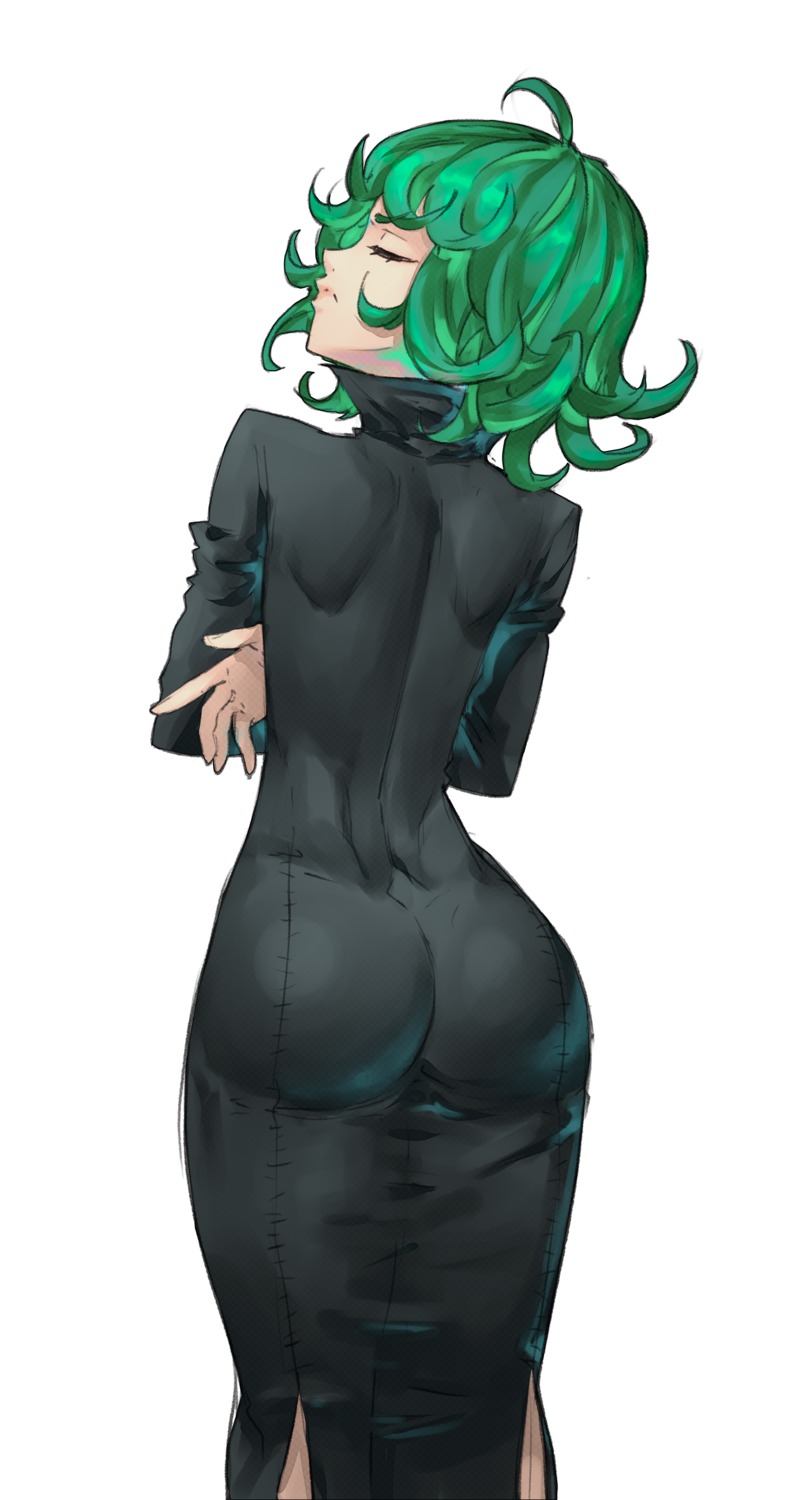 ass dress one_punch_man ozkh tatsumaki_(one_punch_man)