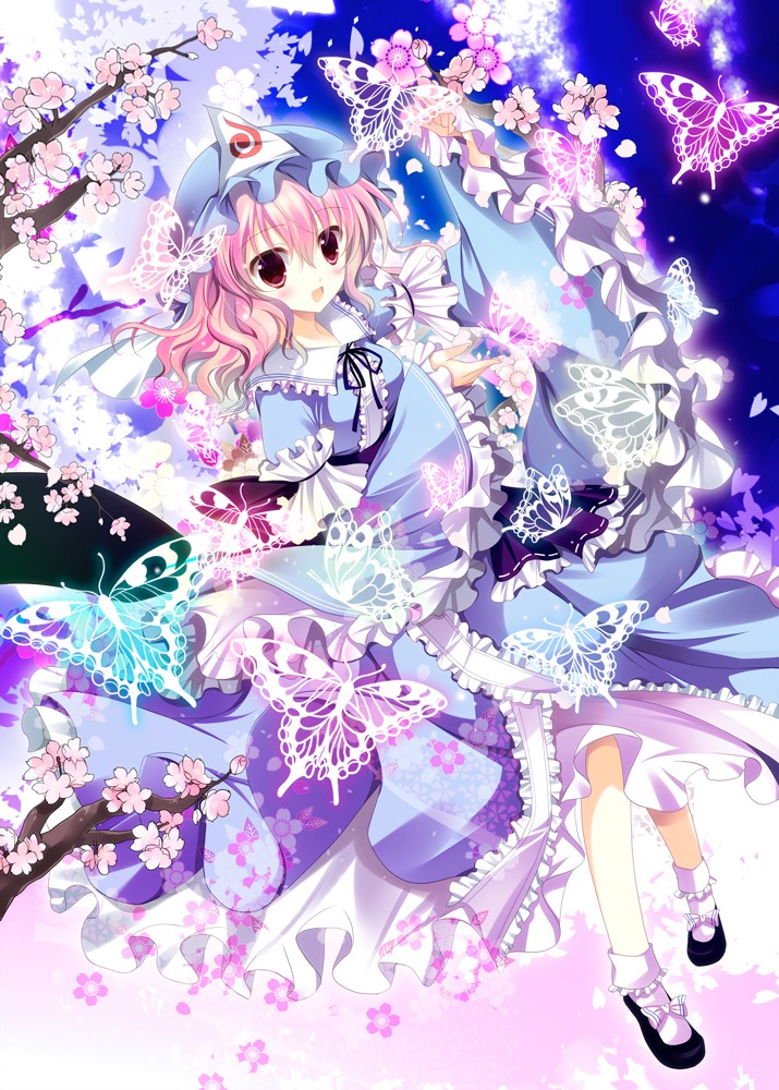 saigyouji_yuyuko shirogane_hina touhou