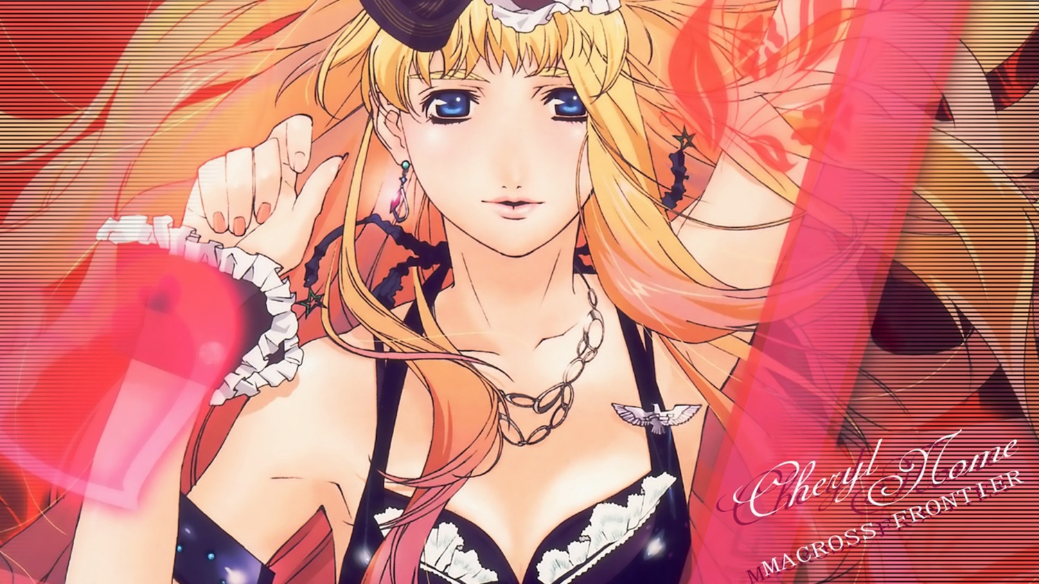 ebata_risa macross macross_frontier sheryl_nome wallpaper