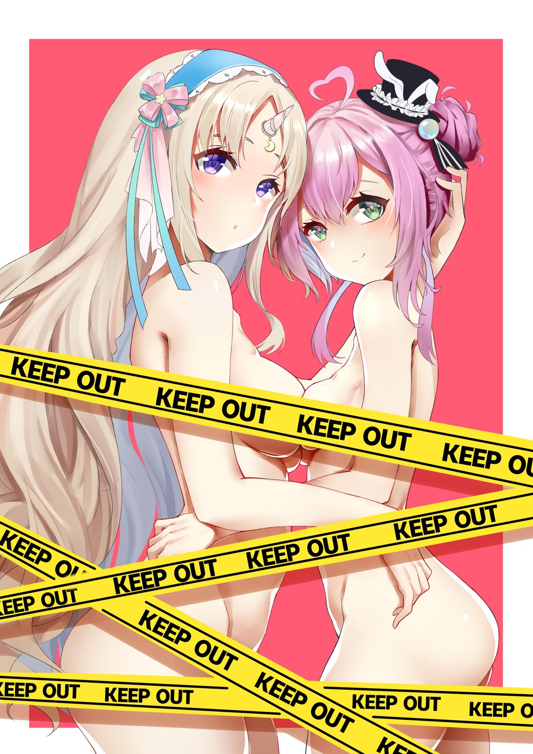 censored ctrl+z horns naked symmetrical_docking