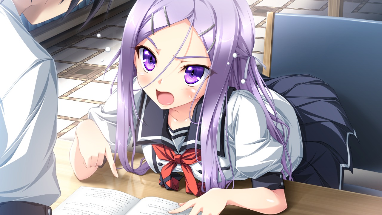 amou_mikage game_cg kikurage purple_software seifuku shiawase_kazoku-bu