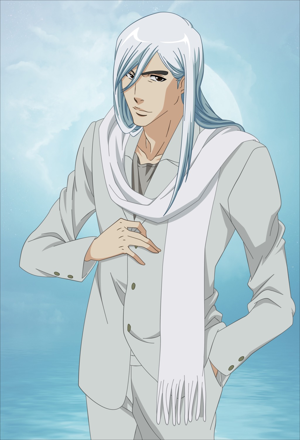 bleach male ukitake_juushirou