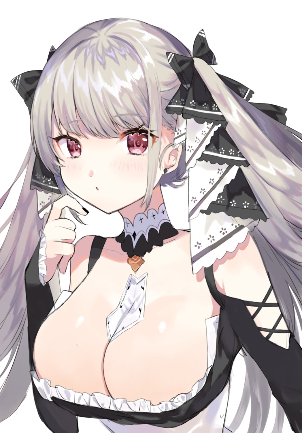 azur_lane formidable_(azur_lane) gothic_lolita lolita_fashion no_bra yupi_(yuyupiko01)