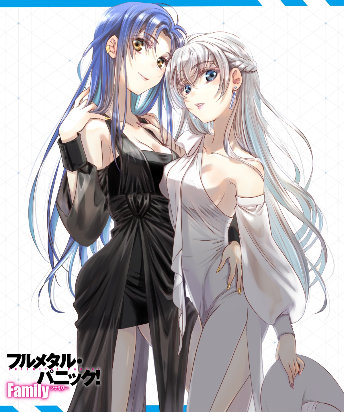 chidori_kaname dress full_metal_panic no_bra see_through shikidouji symmetrical_docking