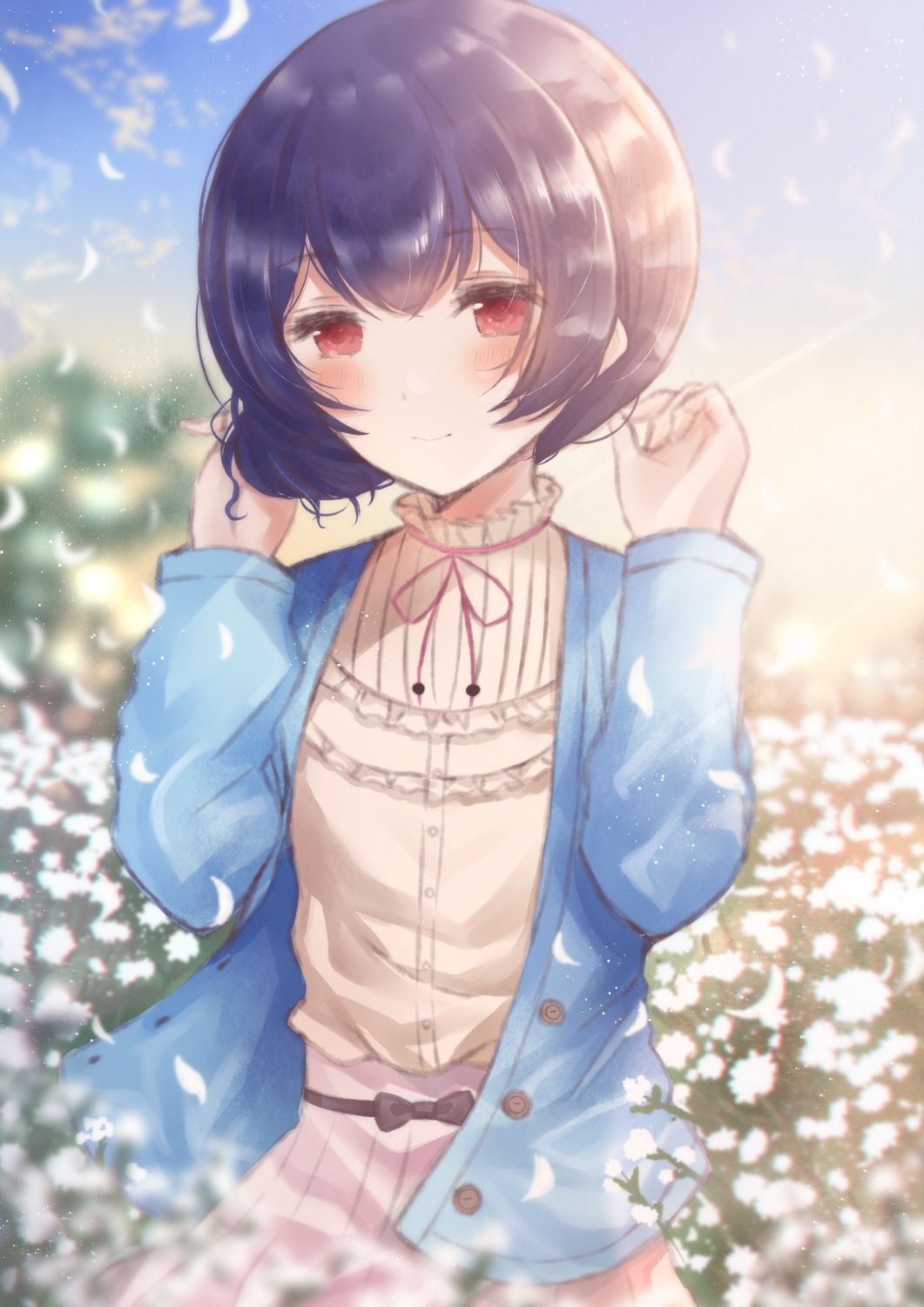 morino_rinze namamake sweater the_idolm@ster the_idolm@ster_shiny_colors