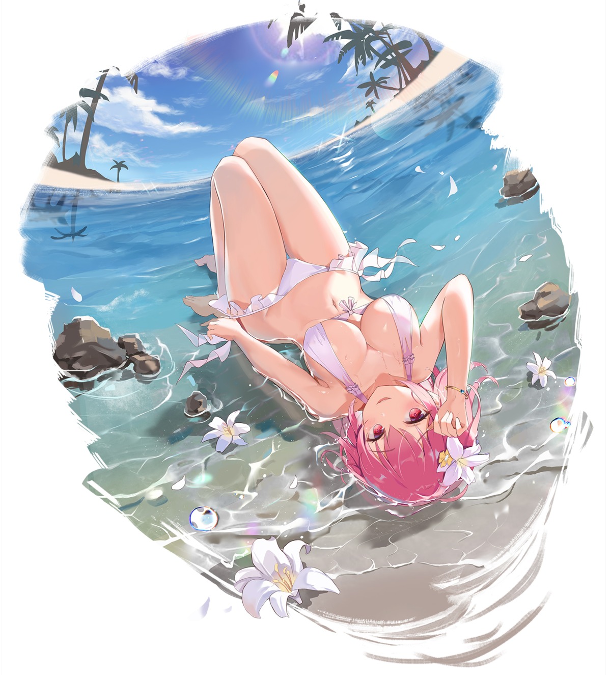 bikini serika swimsuits wet