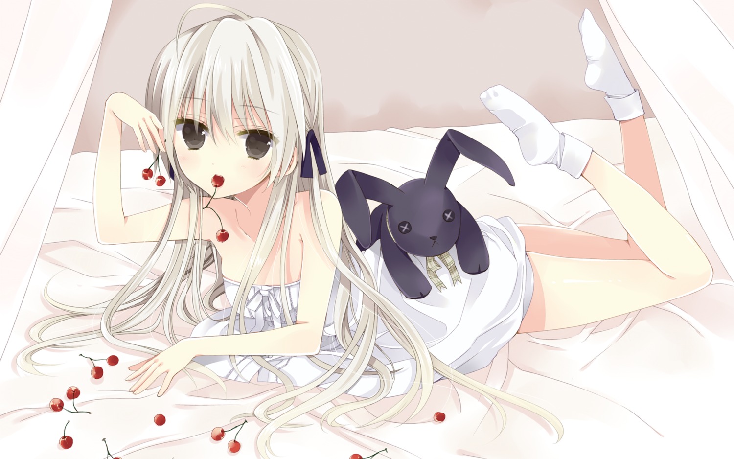 dress kasugano_sora nakayama_miyuki sphere wallpaper yosuga_no_sora