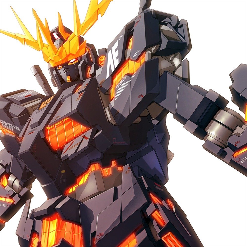 banshee gundam gundam_unicorn mecha