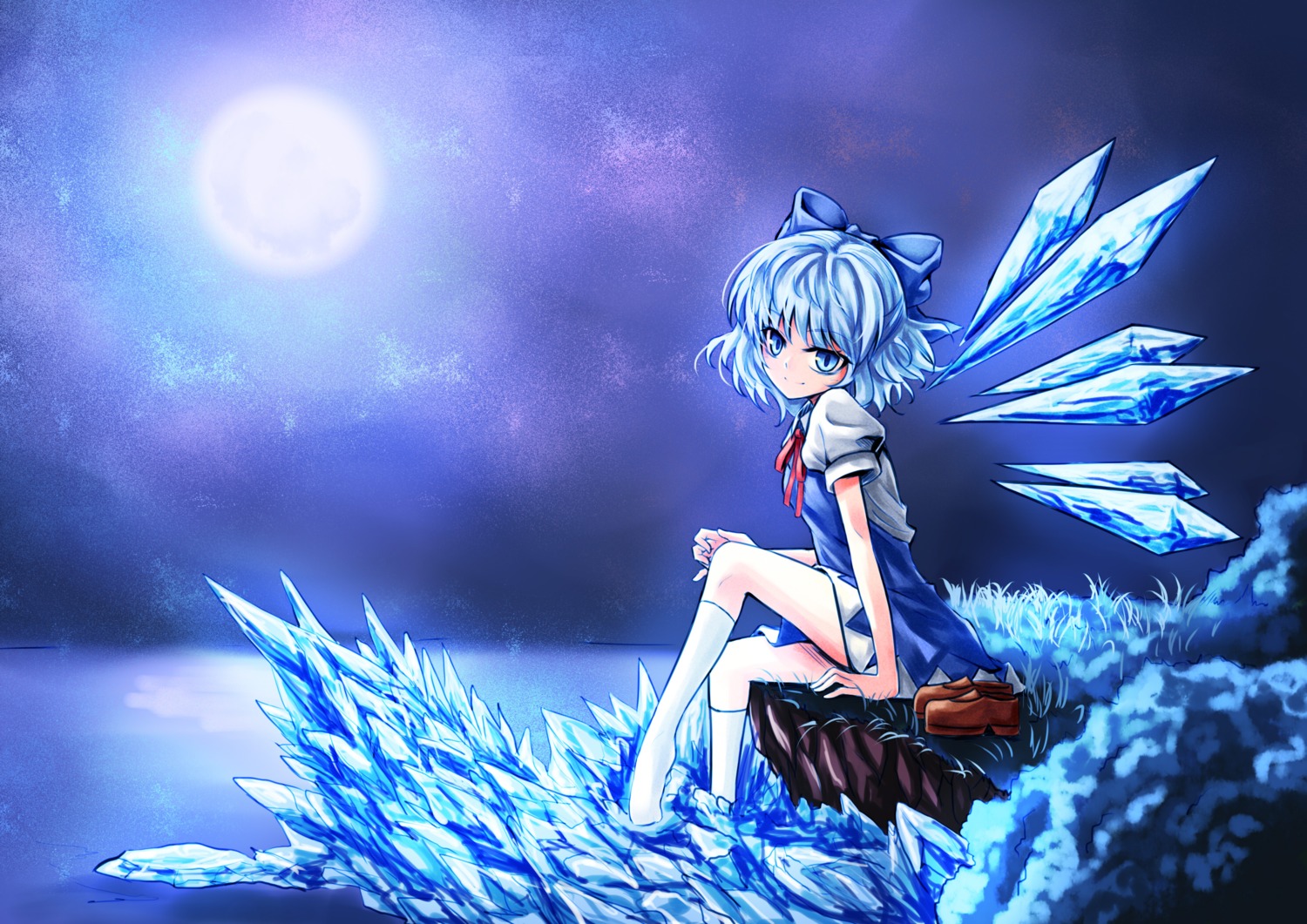 cirno karadborg touhou wings