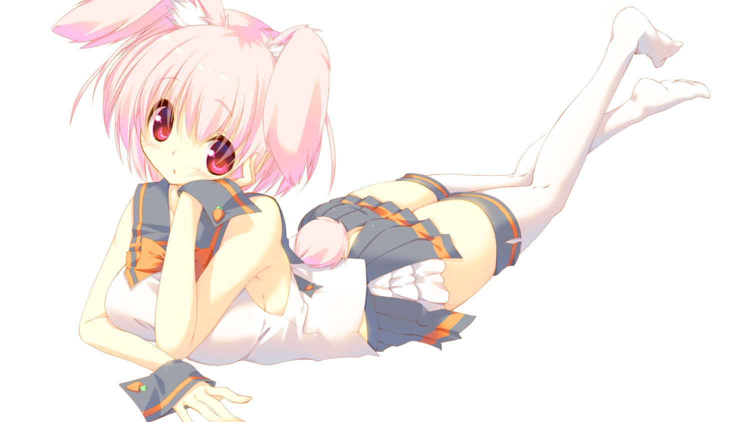 animal_ears bunny_ears mutsuno_hekisa tail thighhighs wallpaper