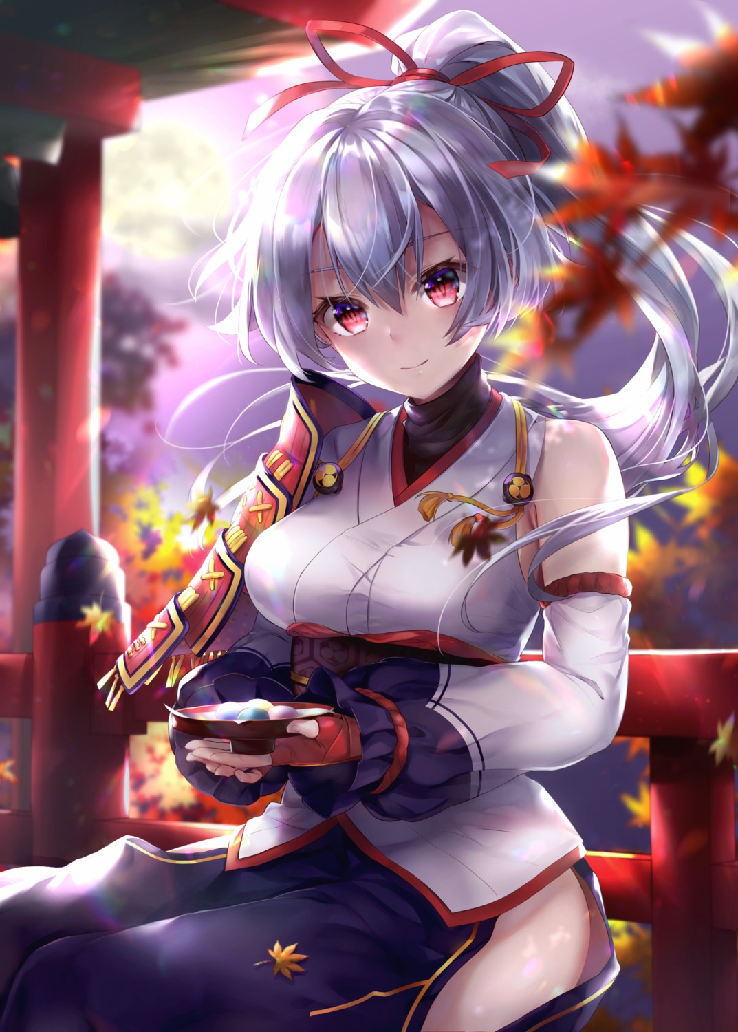 armor fate/grand_order hane_yuki japanese_clothes tomoe_gozen_(fate/grand_order)