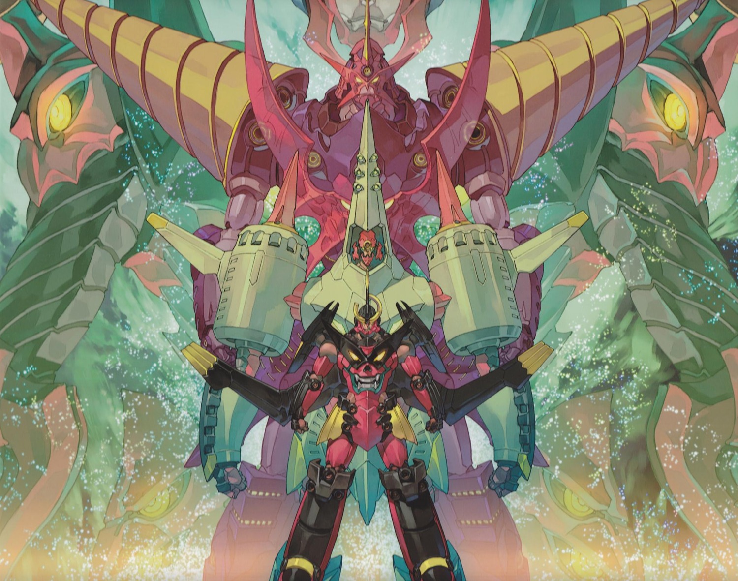 mecha tengen_toppa_gurren_lagann yoshinari_you