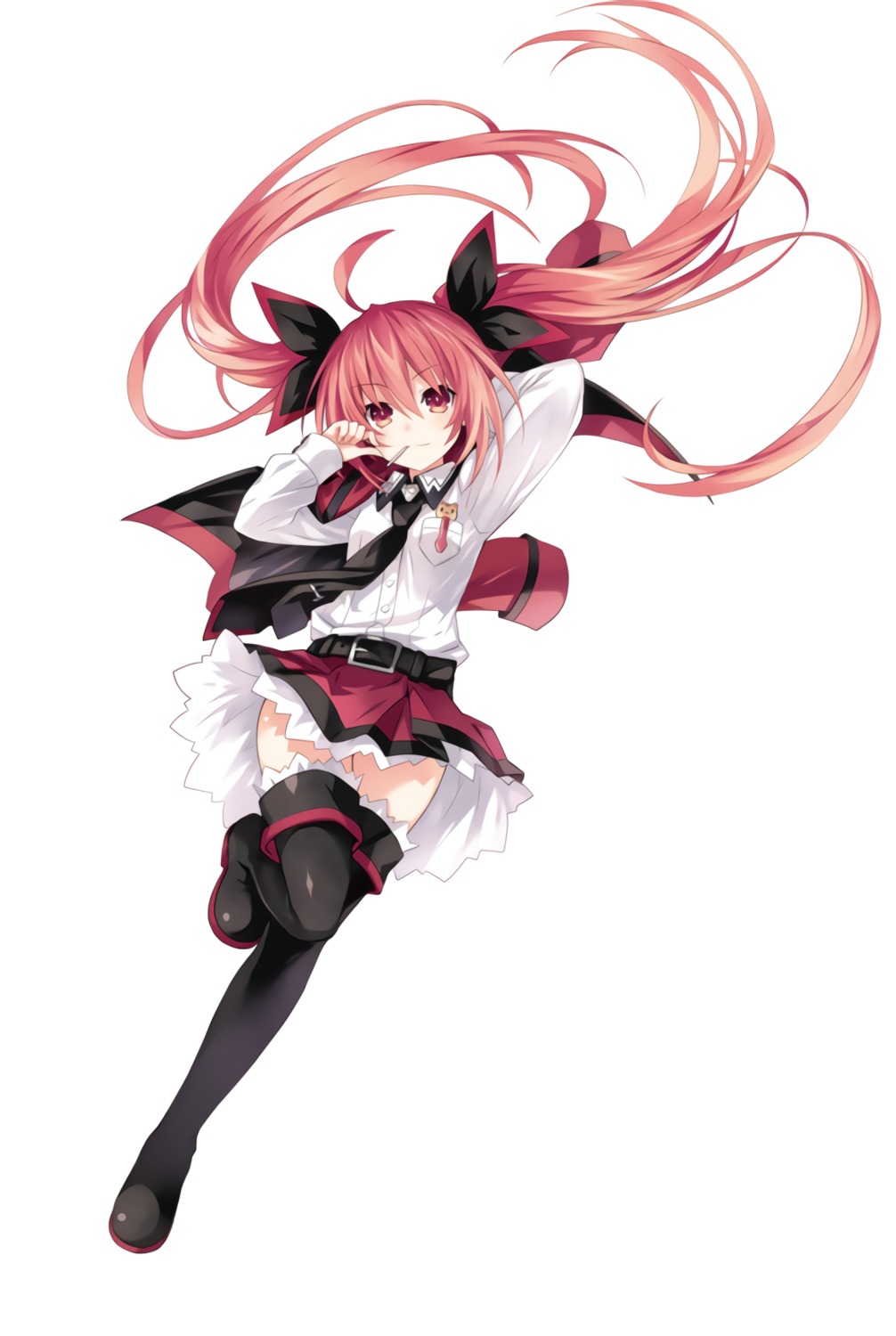 date_a_live date_a_live_encore itsuka_kotori thighhighs tsunako