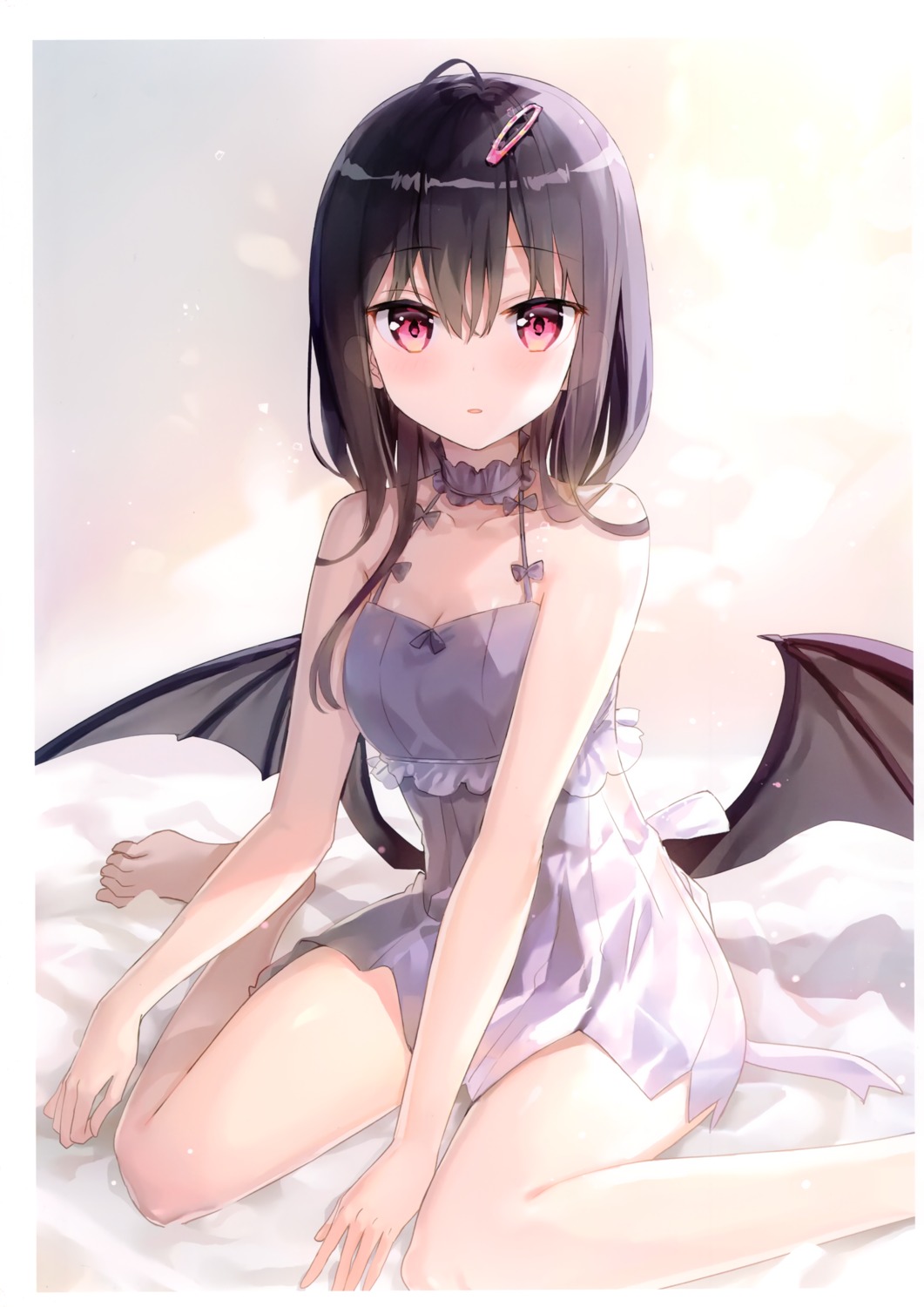 cleavage fuumi lingerie wings