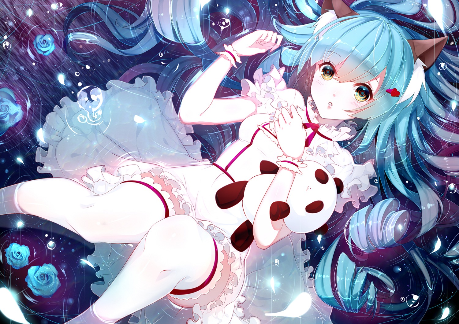 animal_ears dress phino thighhighs