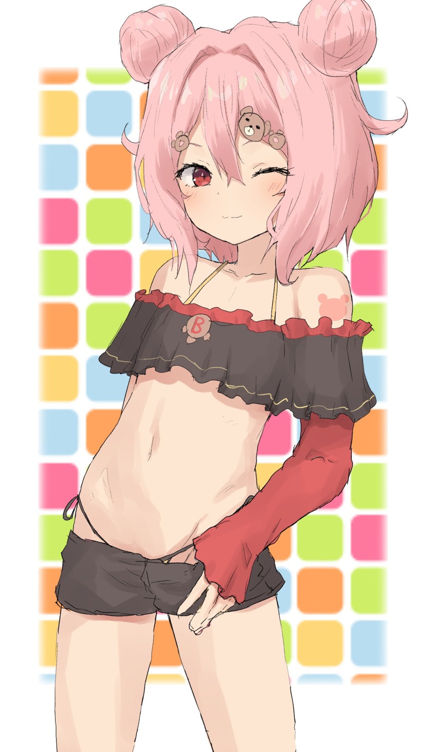 loli pantsu sketch string_panties undressing yakihebi