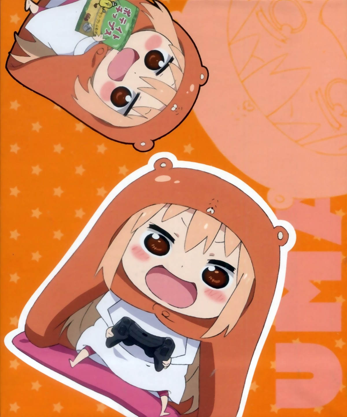 chibi disc_cover doma_umaru himouto!_umaru-chan tagme