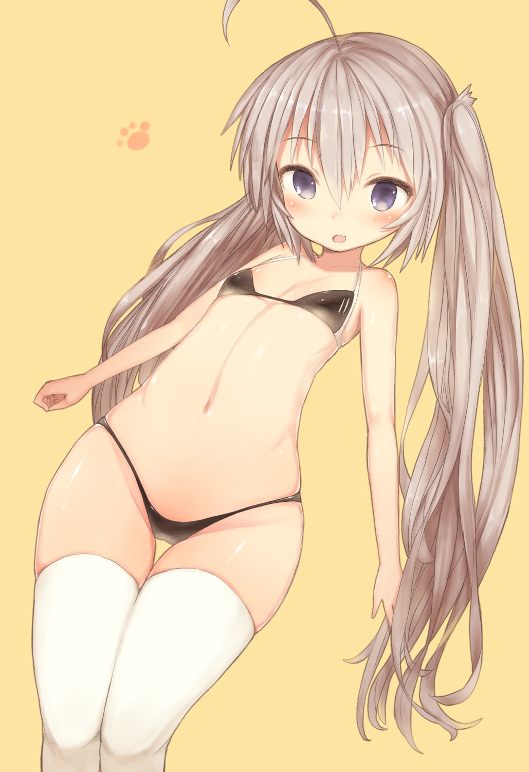 bikini erect_nipples loli ruiten swimsuits thighhighs