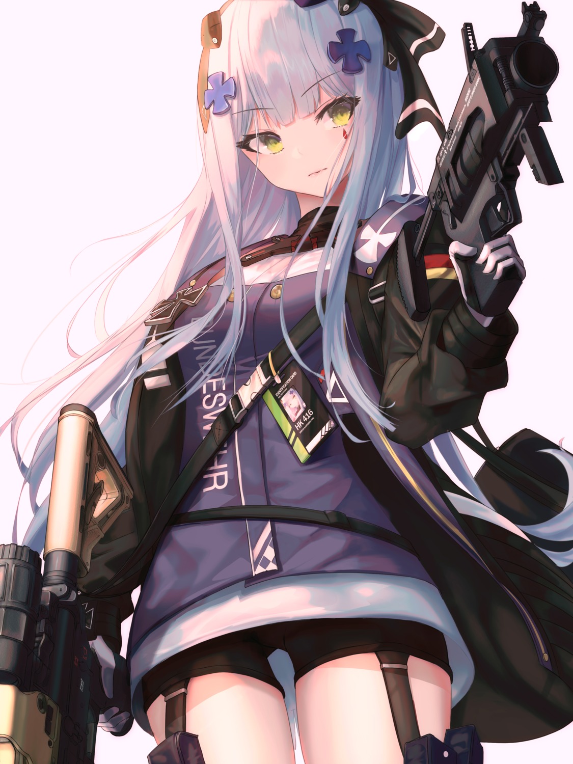 bike_shorts girls_frontline gun hk416_(girls_frontline) skell.b