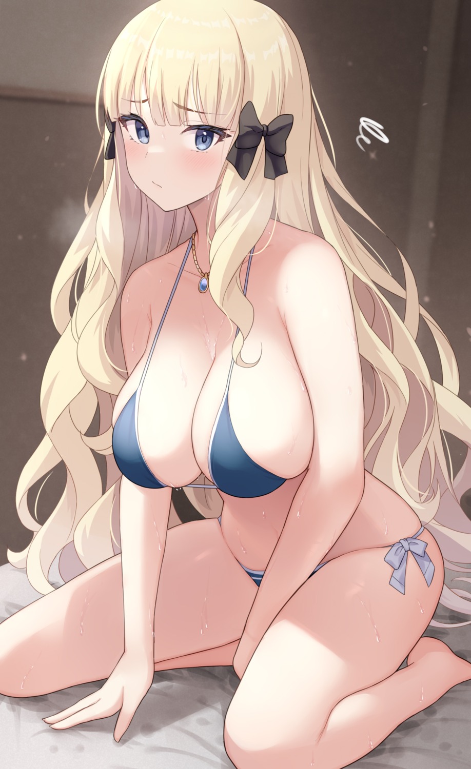 bikini princess_connect! princess_connect!_re:dive sasaki_saren sixteenpo swimsuits