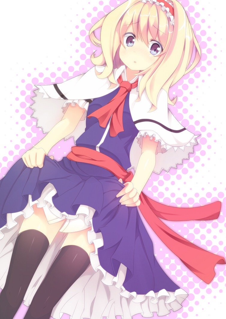 alice_margatroid lulubell thighhighs touhou