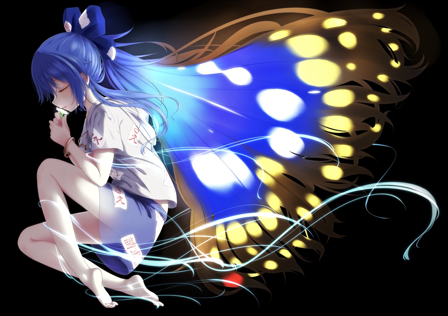 artist_revision indica see_through skirt_lift touhou wings yorigami_shion