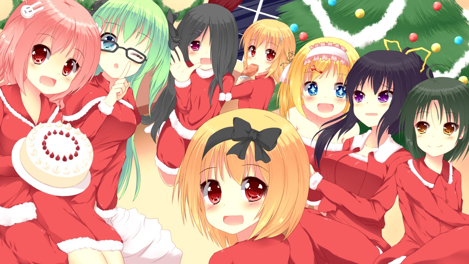 christmas megane yuzutei