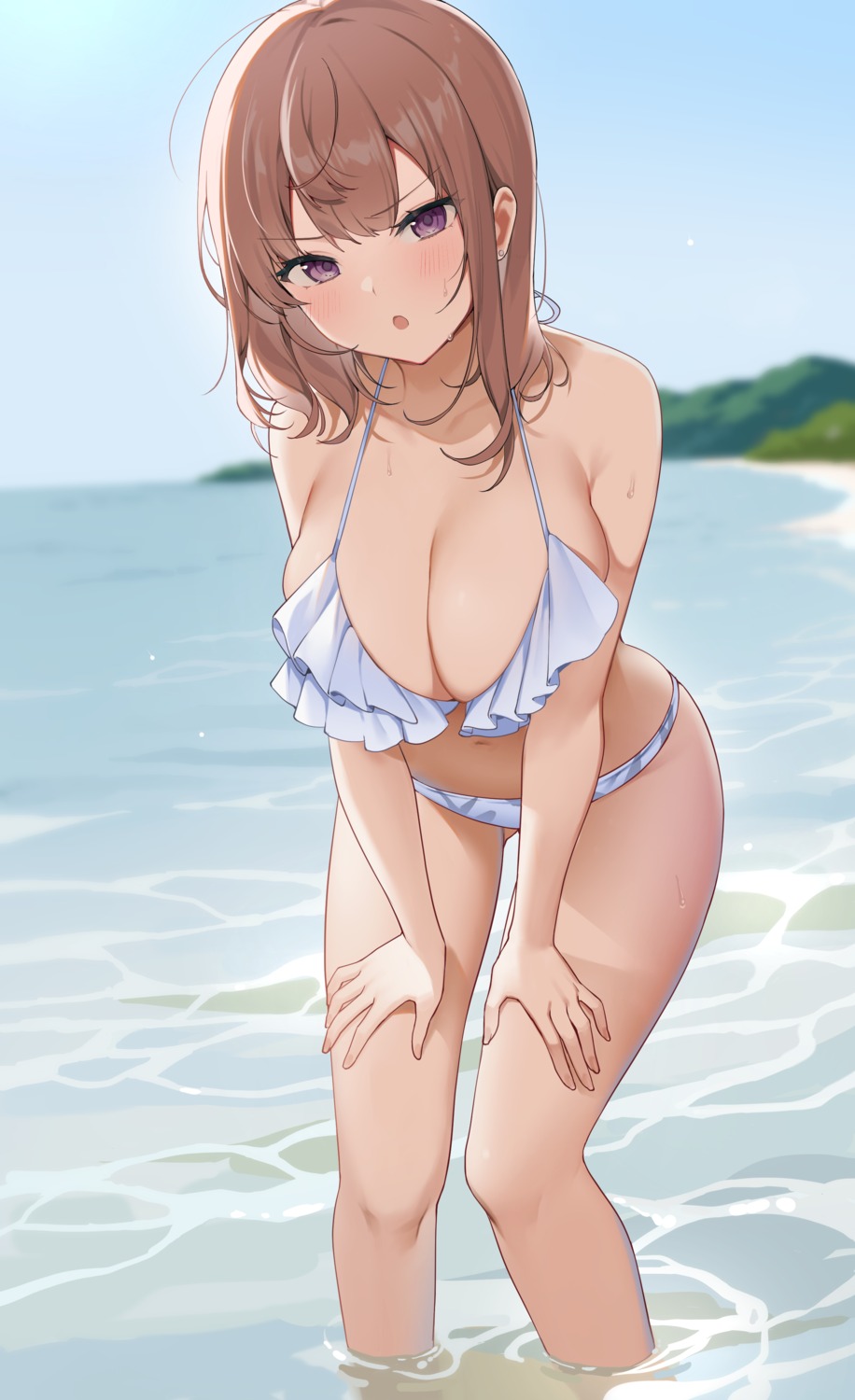 bikini ikomochi swimsuits wet