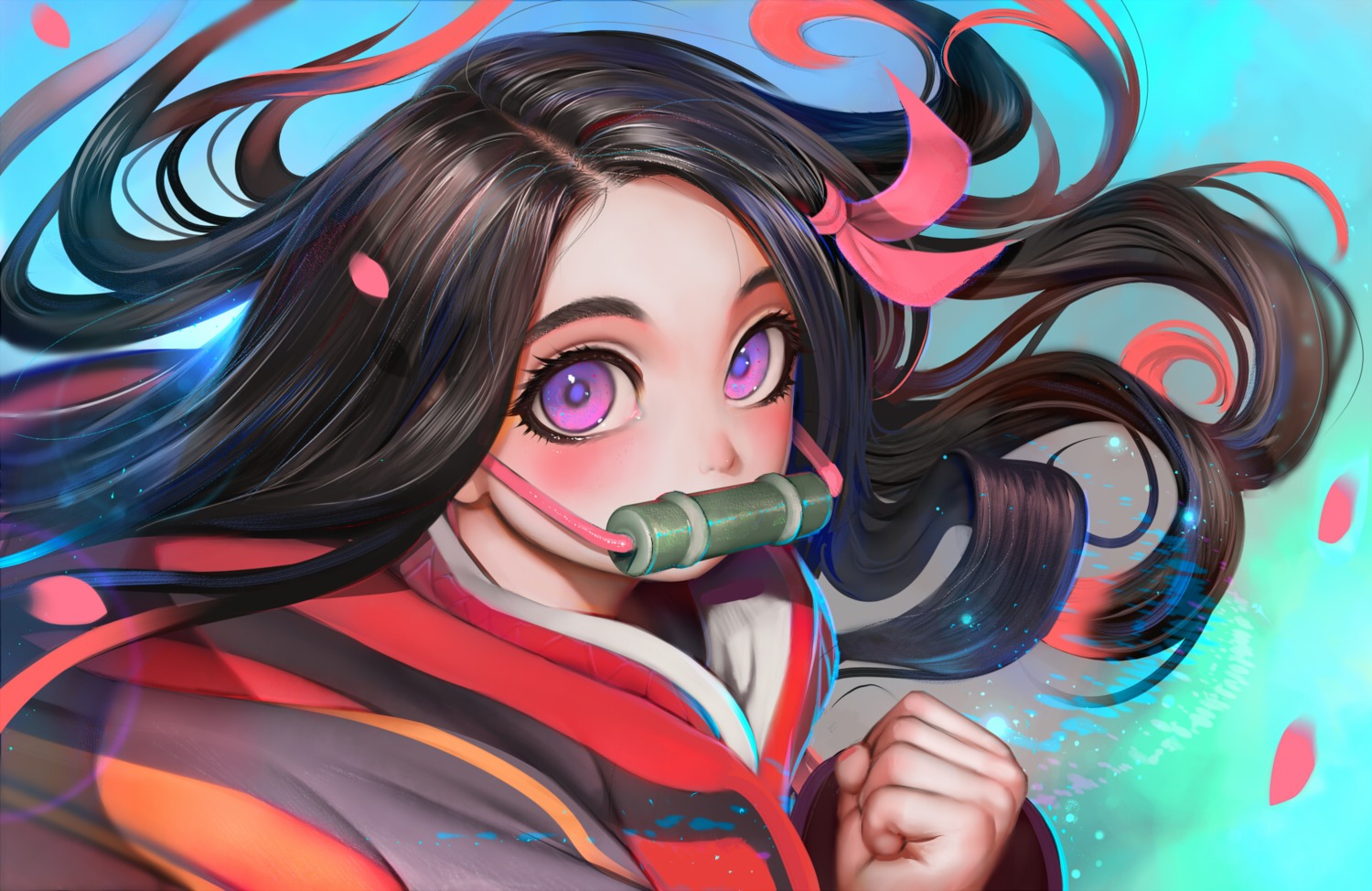 japanese_clothes kamado_nezuko kimetsu_no_yaiba randy_starfru1t