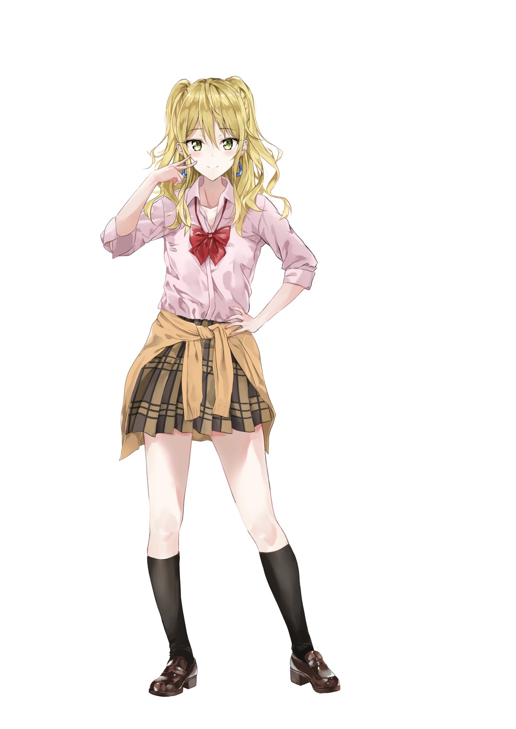 aihara_yuzu_(citrus) citrus_(manga) fujisaki_ribbon seifuku sweater