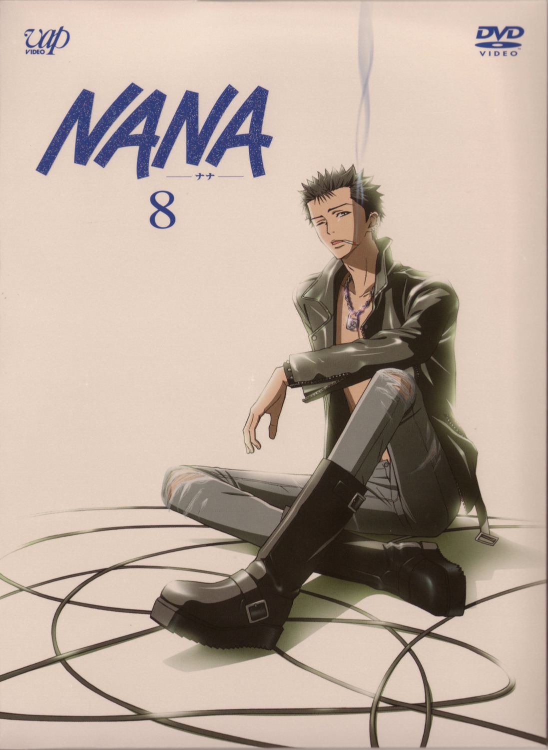 disc_cover hamada_kunihiko honjo_ren male nana_(series) open_shirt screening torn_clothes