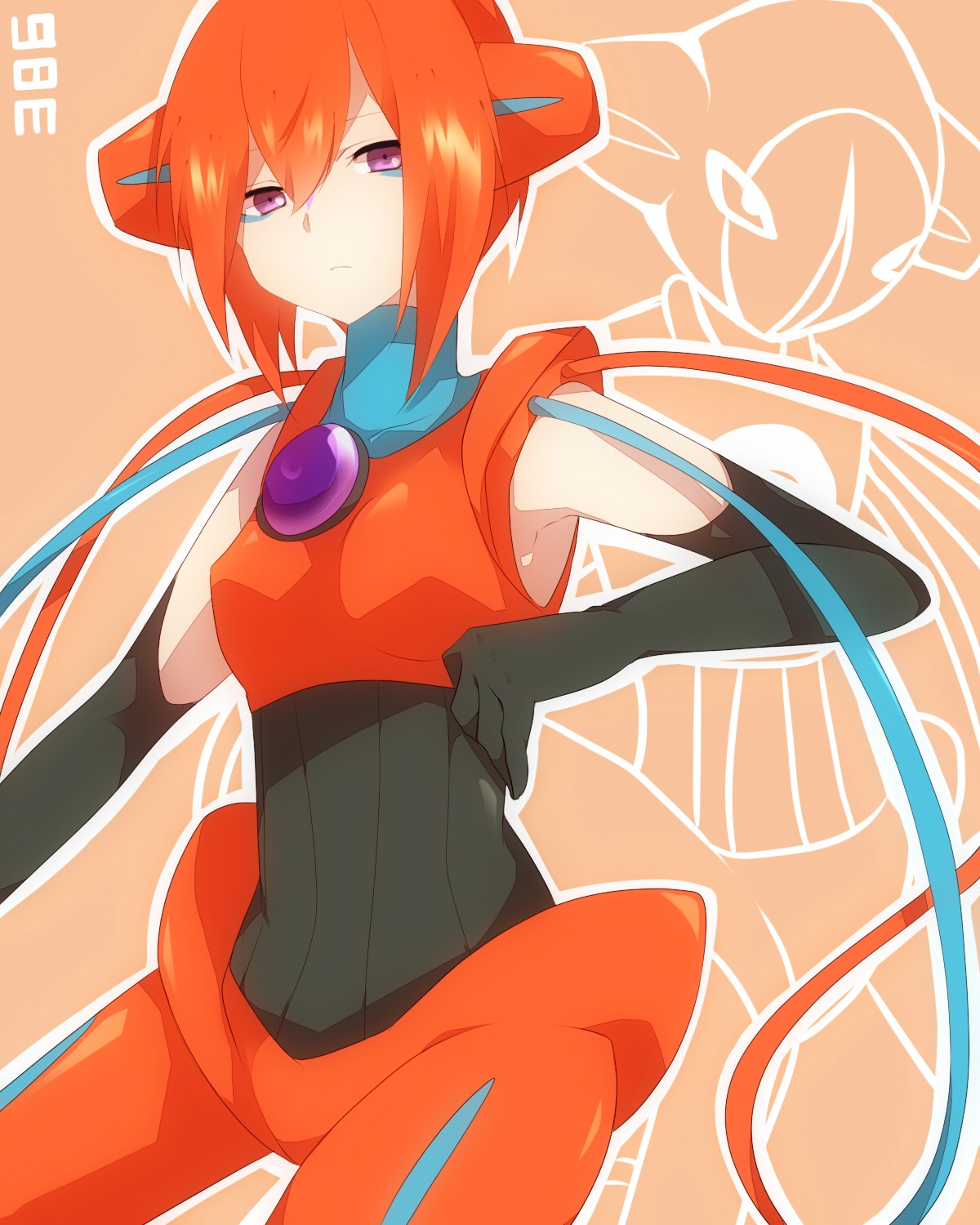 anthropomorphization deoxys pokemon takeshima_eku