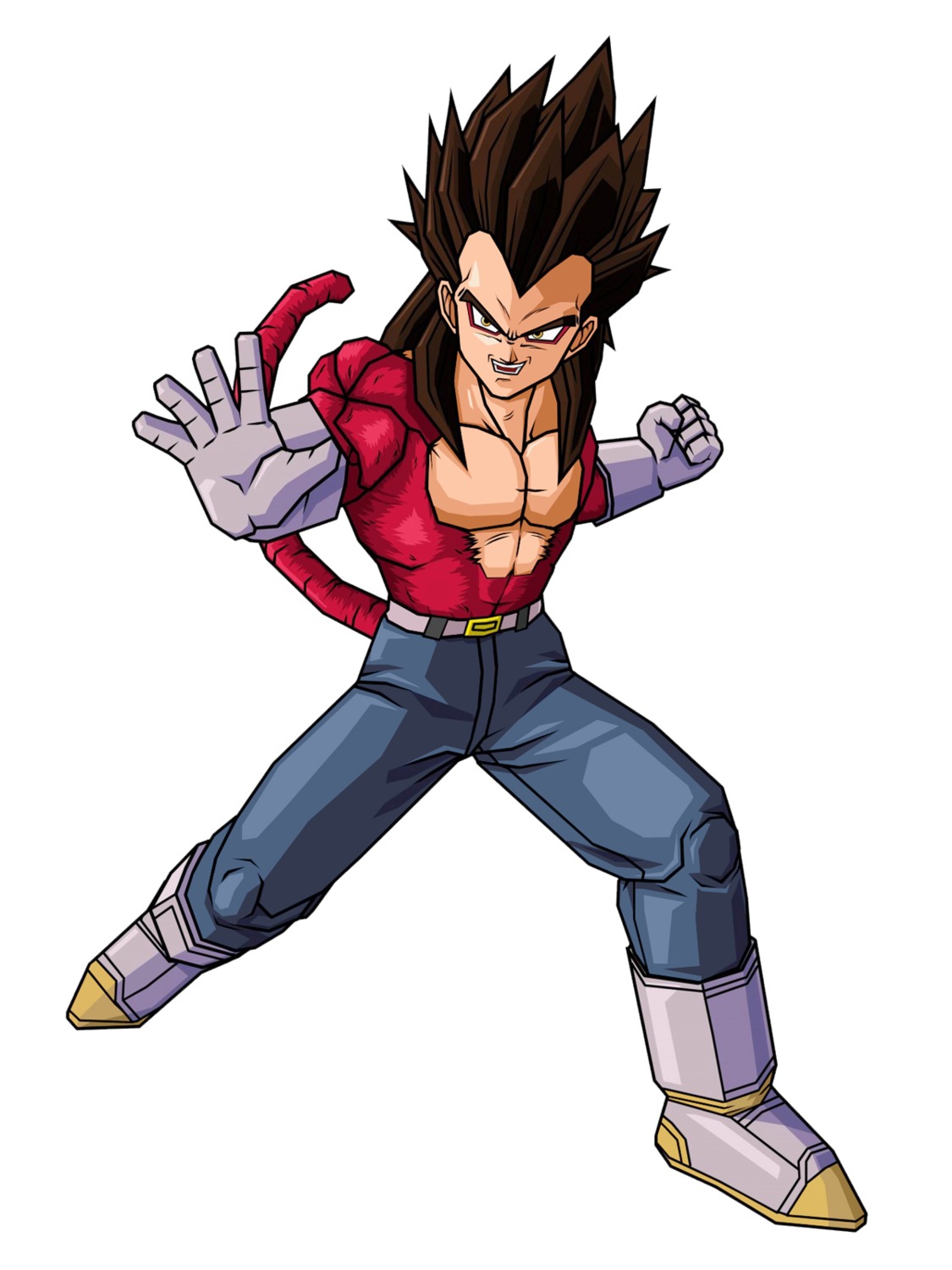 dragon_ball dragon_ball_gt male vegeta