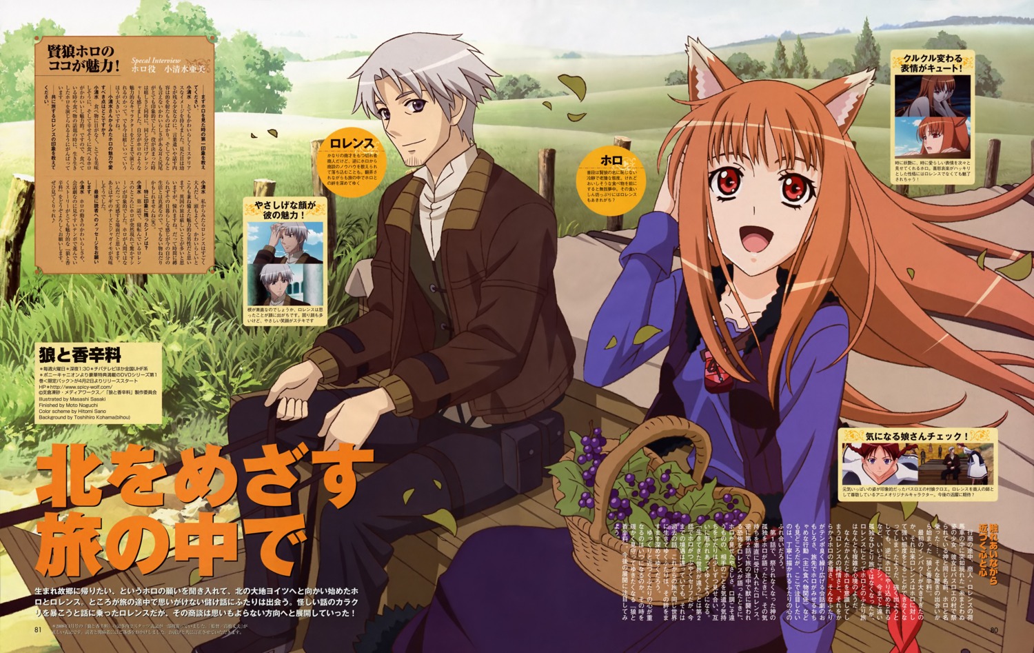 animal_ears craft_lawrence holo sasaki_masashi spice_and_wolf tail