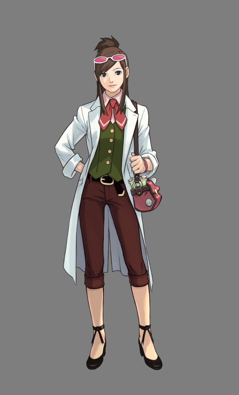 capcom gyakuten_saiban gyakuten_saiban_4 houzuki_akane iwamoto_tatsurou megane