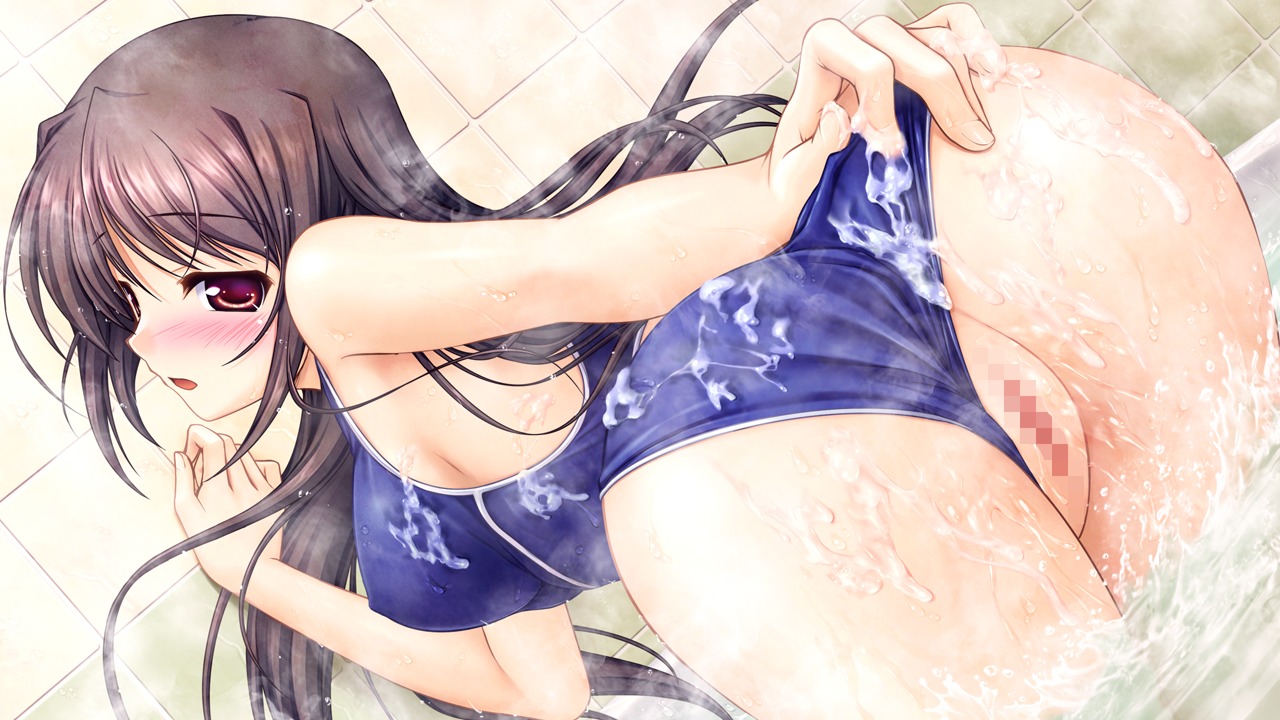 ass august bekkankou censored cum daitoshokan_no_hitsujikai game_cg pussy sakuraba_tamamo swimsuits wet