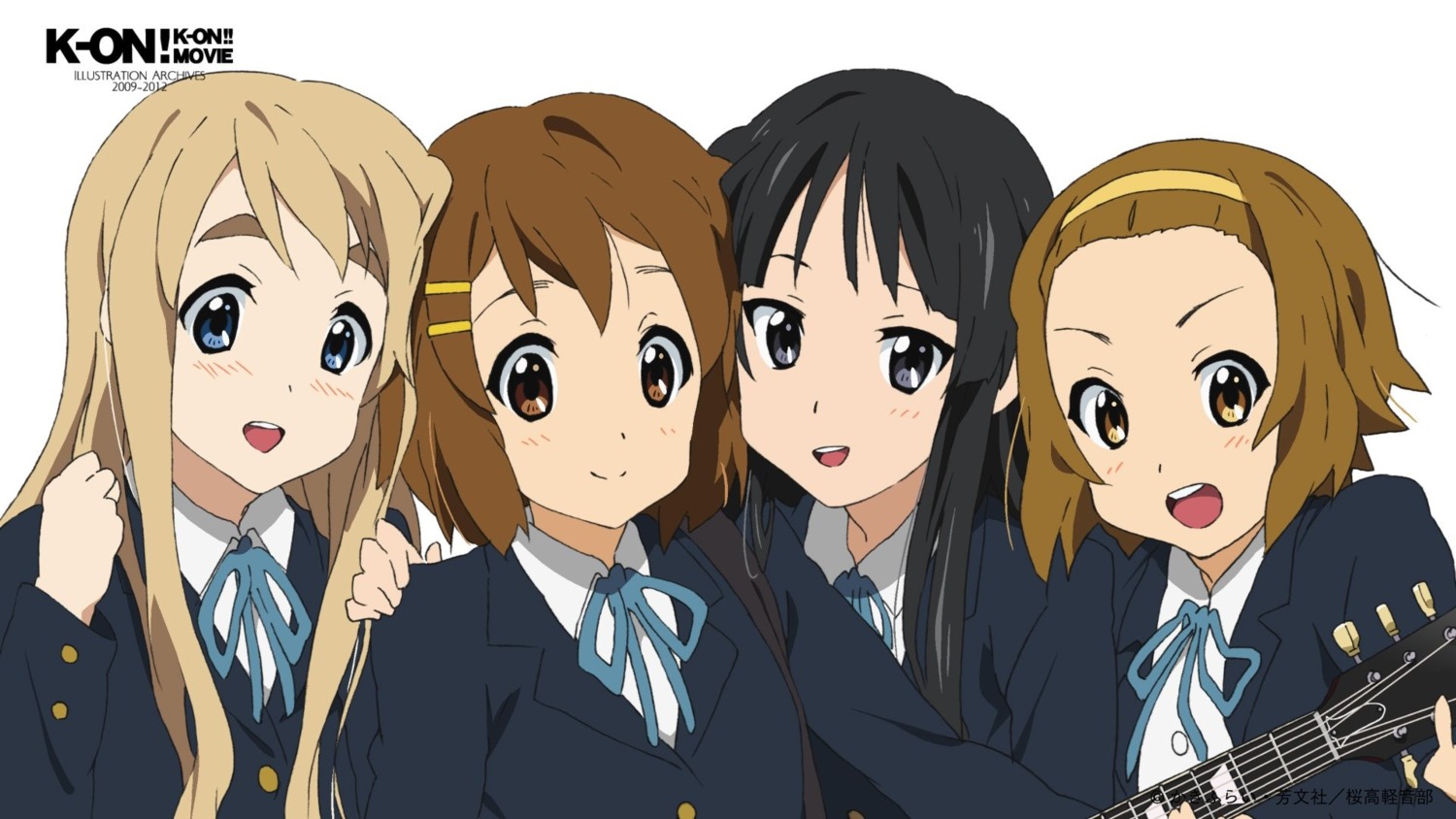 ueno chiyoko k-on! akiyama mio hirasawa yui kotobuki tsumugi tainaka ...